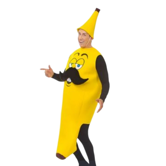 Fun World Div. Mr. Banana Men's Hilarious Costume Halloween /Parties/ Role Play - Picture 13 of 16
